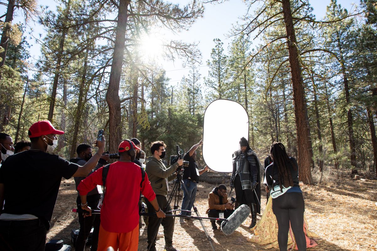 Production - wide angle